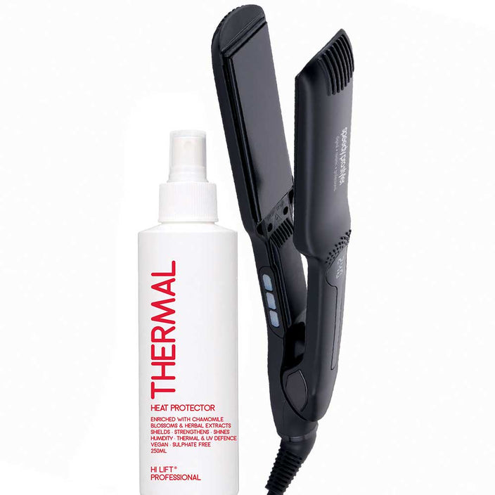 Pro Straightener Wide Plate with Hi Lift Thermal Spray 200ml