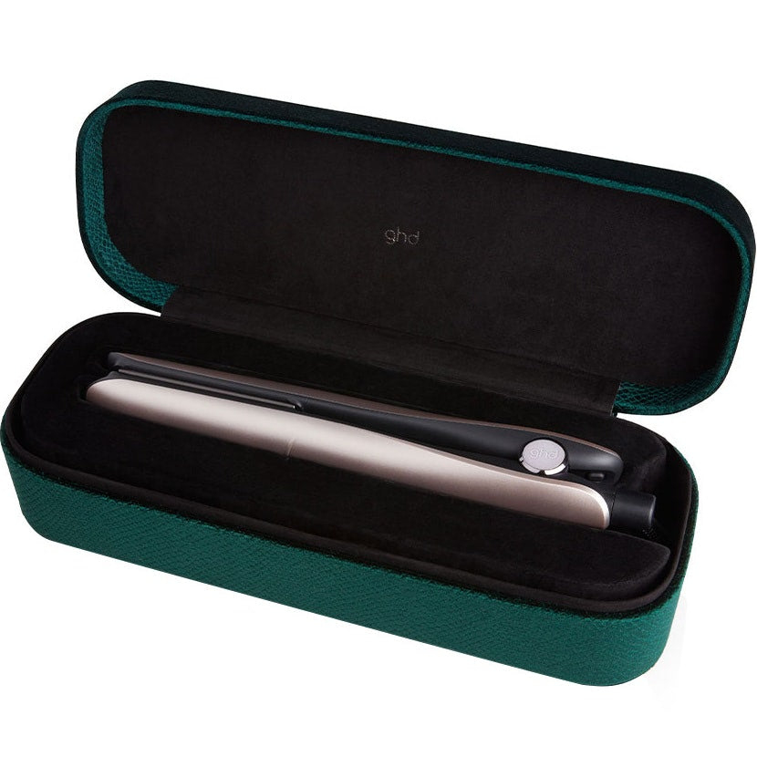 Picture of Gold Hair Straightener In Warm Pewter