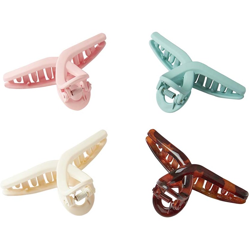 Stylish Claw Hair Clips - Versatile Hair Styling Options