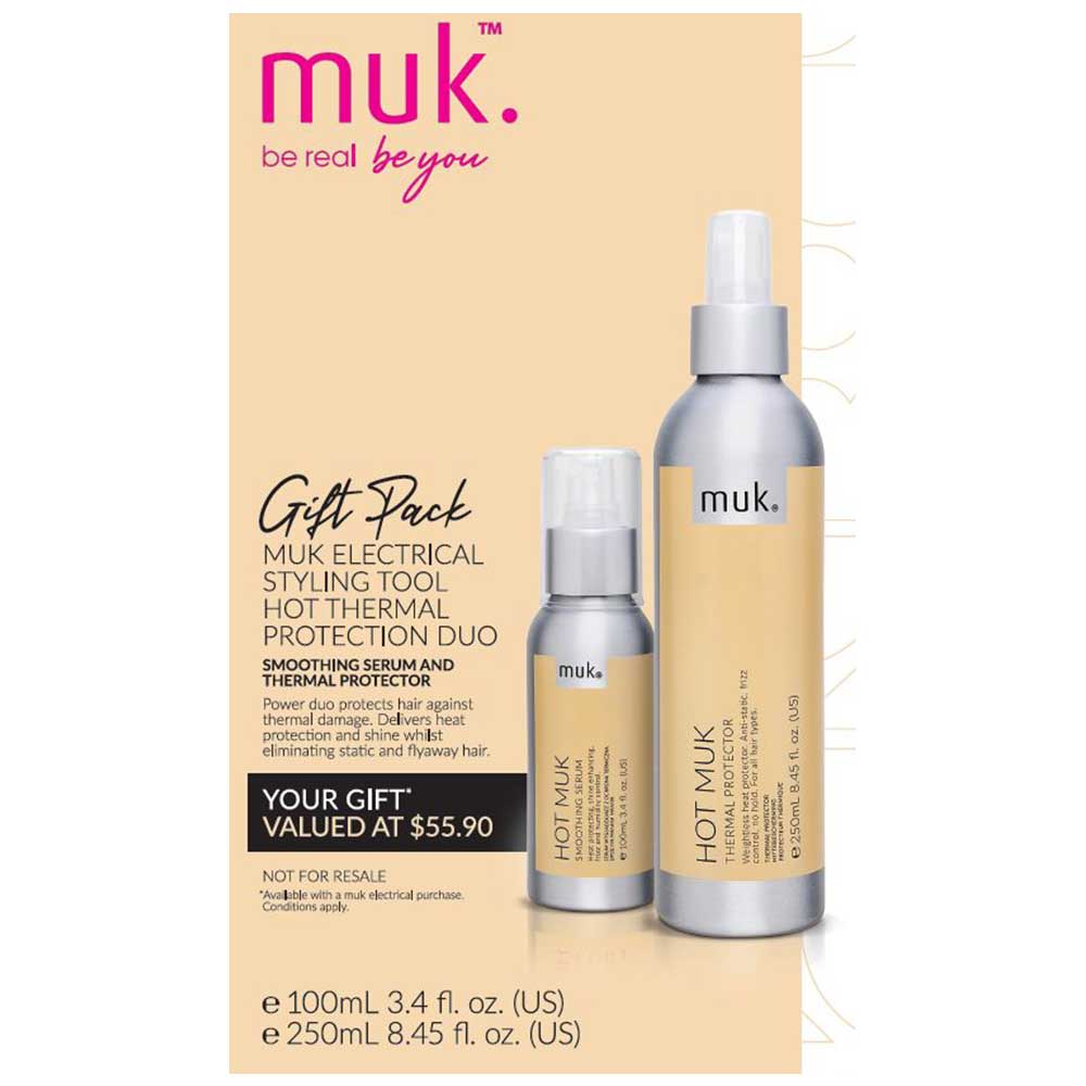 Picture of muk Hot muk Thermal Protect 250ml & Smoothing Serum 100ml Duo