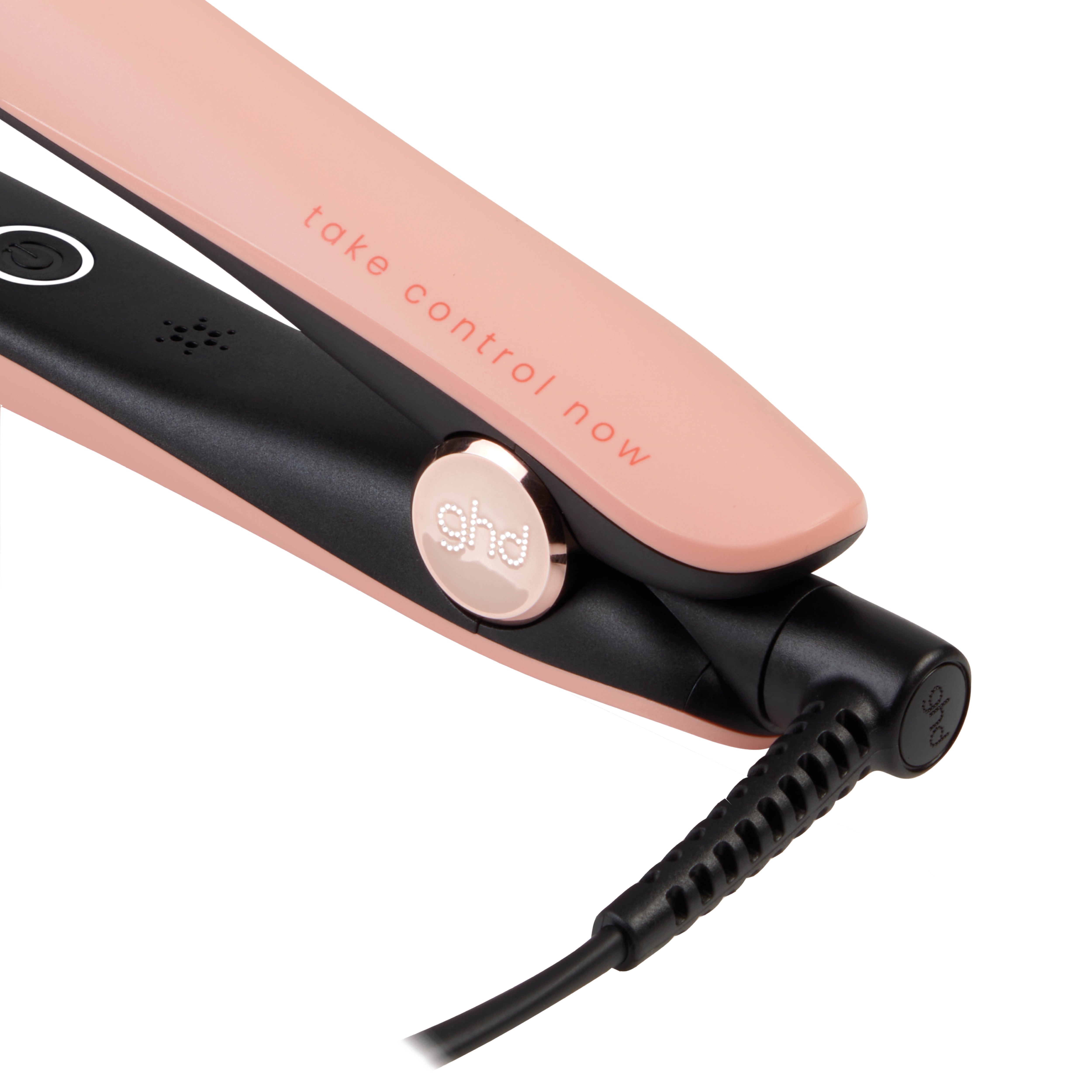 Picture of Gold Hair Straightener Limited Edition In Pink Peach