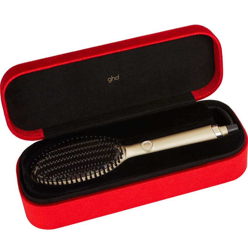 Grand-Luxe Glide Hot Brush in Champagne Gold