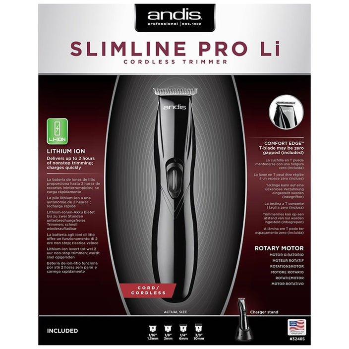 Slimline Pro Li Cordless Trimmer (Black Edition)