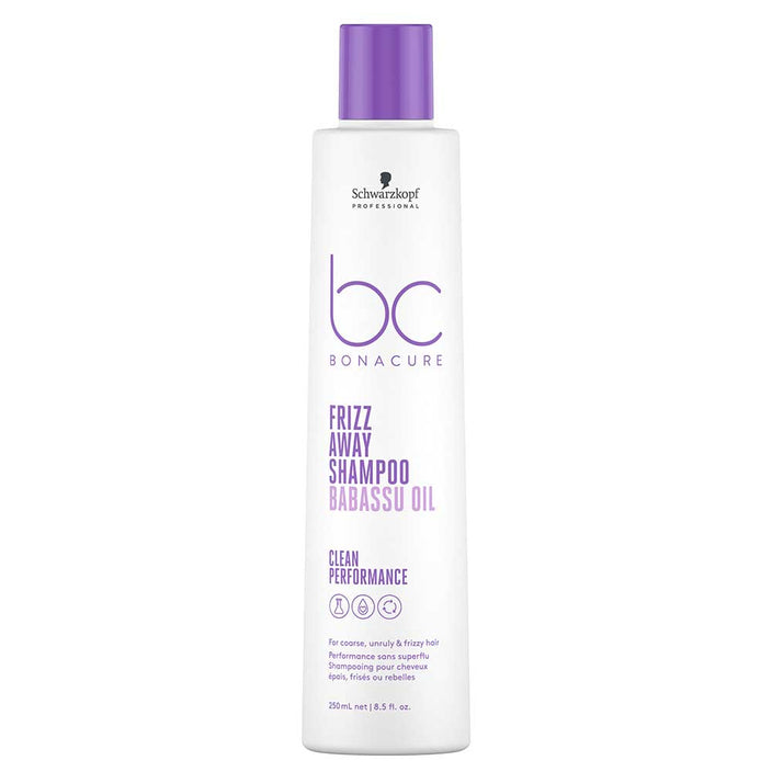 BC Bonacure Clean Performance Frizz-Away Shampoo 250ml
