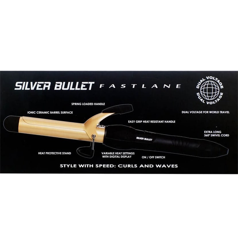 Picture of Fastlane Ceramic Curling Iron Gold - 38mm