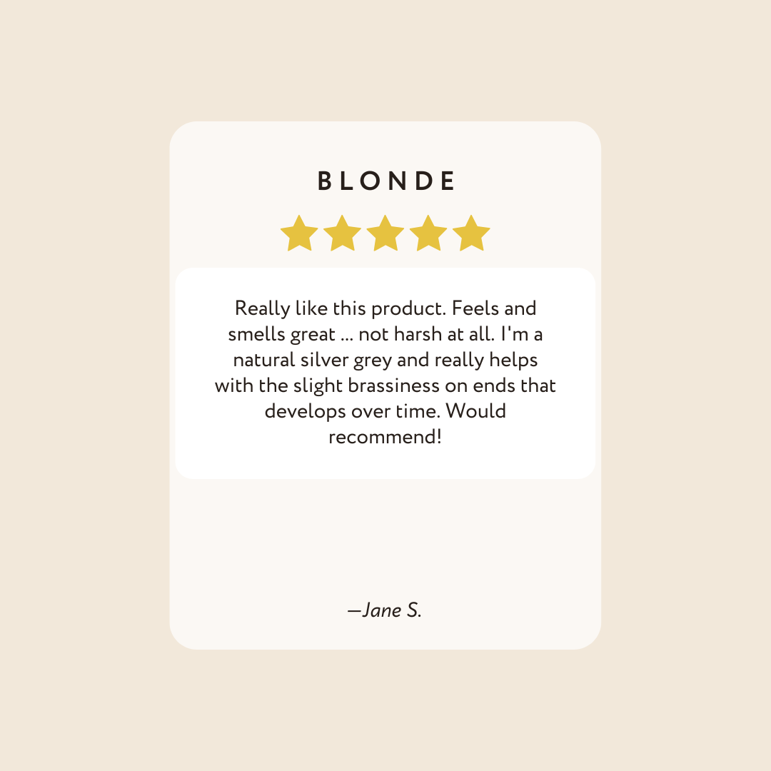 Blonde Toning Conditioner 275ml