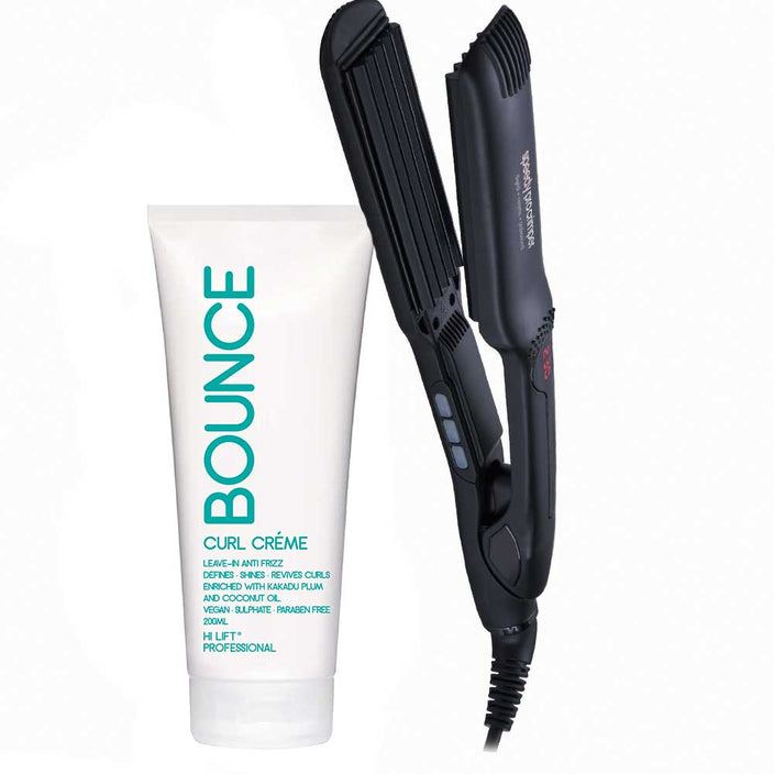 Pro Crimper with Lift Bounce Curl Crème 200ml