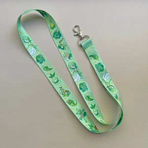 Green Pokemon Lanyard - The Otaku Nook - Lime Green Lanyard