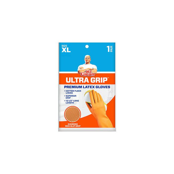 Mr. Clean 243038 Ultra Grip乳胶手套，夹持器，X-Large, 1对
