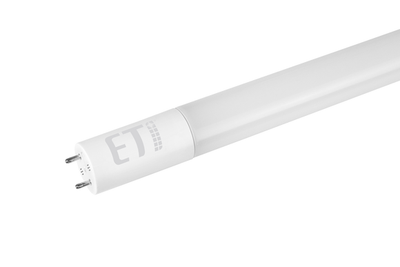ETi固态照明4′T8光玻璃管两端积分司机- 4000 k