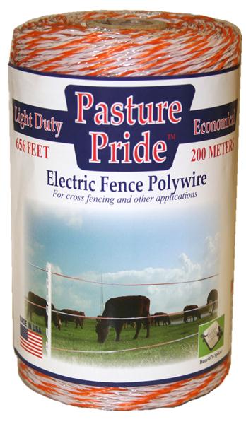 帕玛克牧场骄傲标准责任Polywire 656英尺。