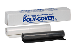 Warp兄弟Poly-Cover®真塑料片200英尺长x 12英尺宽x 1-1/2密