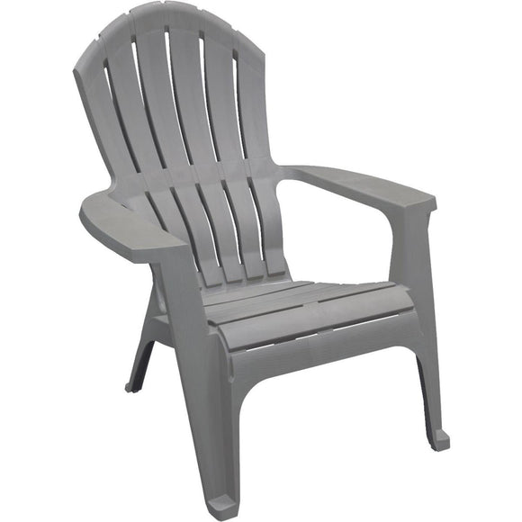 亚当斯RealComfort灰色树脂阿迪朗达克椅子