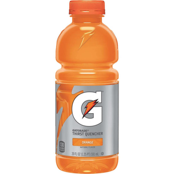 佳得乐(Gatorade) 20盎司橙子宽口止渴饮料(24包)