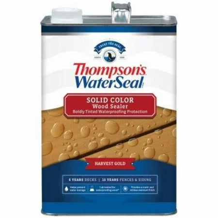 汤普森的®WaterSeal®纯色木封口机1加仑收获金牌