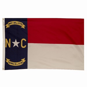 福吉谷Perma-Nyl北卡罗来纳州国旗