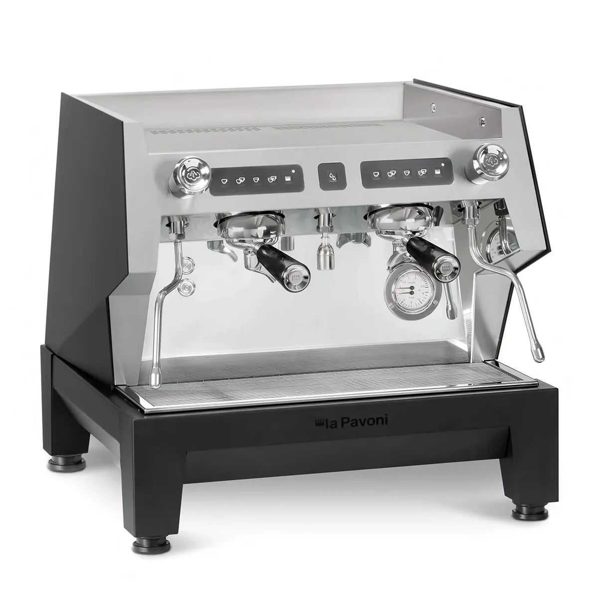 La Pavoni BarT 2 Group Black Volumetric Espresso Machine - Image 8