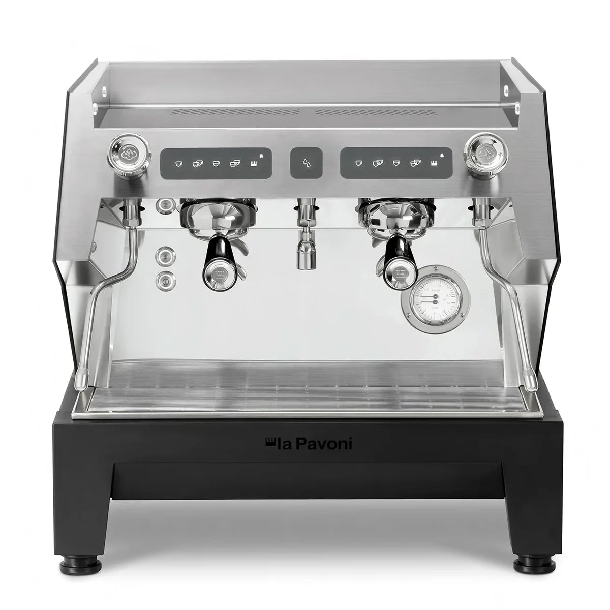 La Pavoni BarT 2 Group Black Volumetric Espresso Machine - Image 7