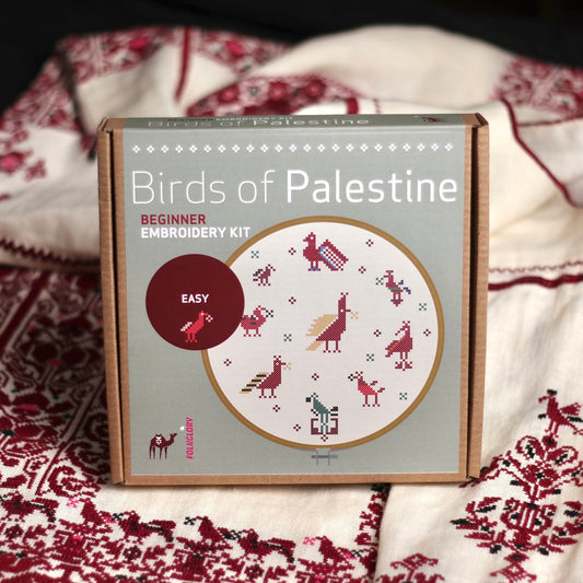 Palestine, Jaffa Village Beginner Embroidery Kit – YOUSRA & CO