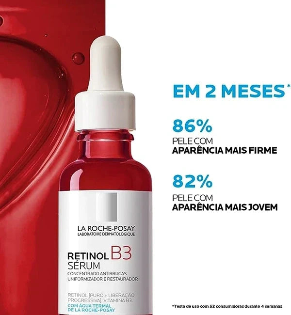 Kit 3 Sérum La Roche Posay - Anti-Idade (3 PRODUTOS) + Brinde Exclusivo 7