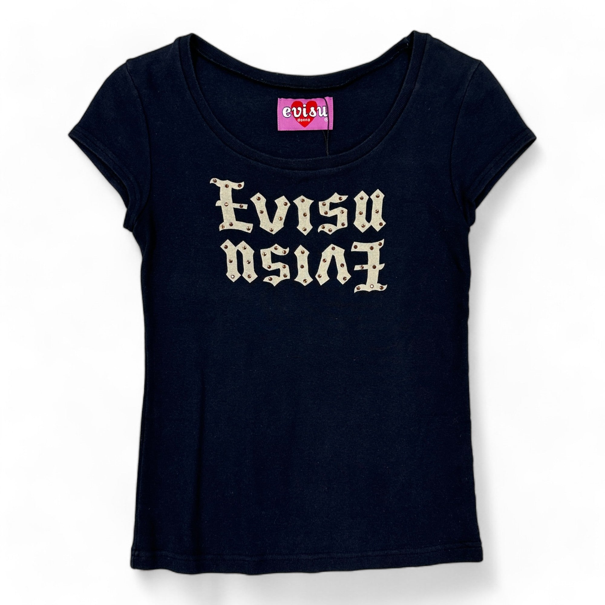 image of Evisu Y2K Rhinestone Top