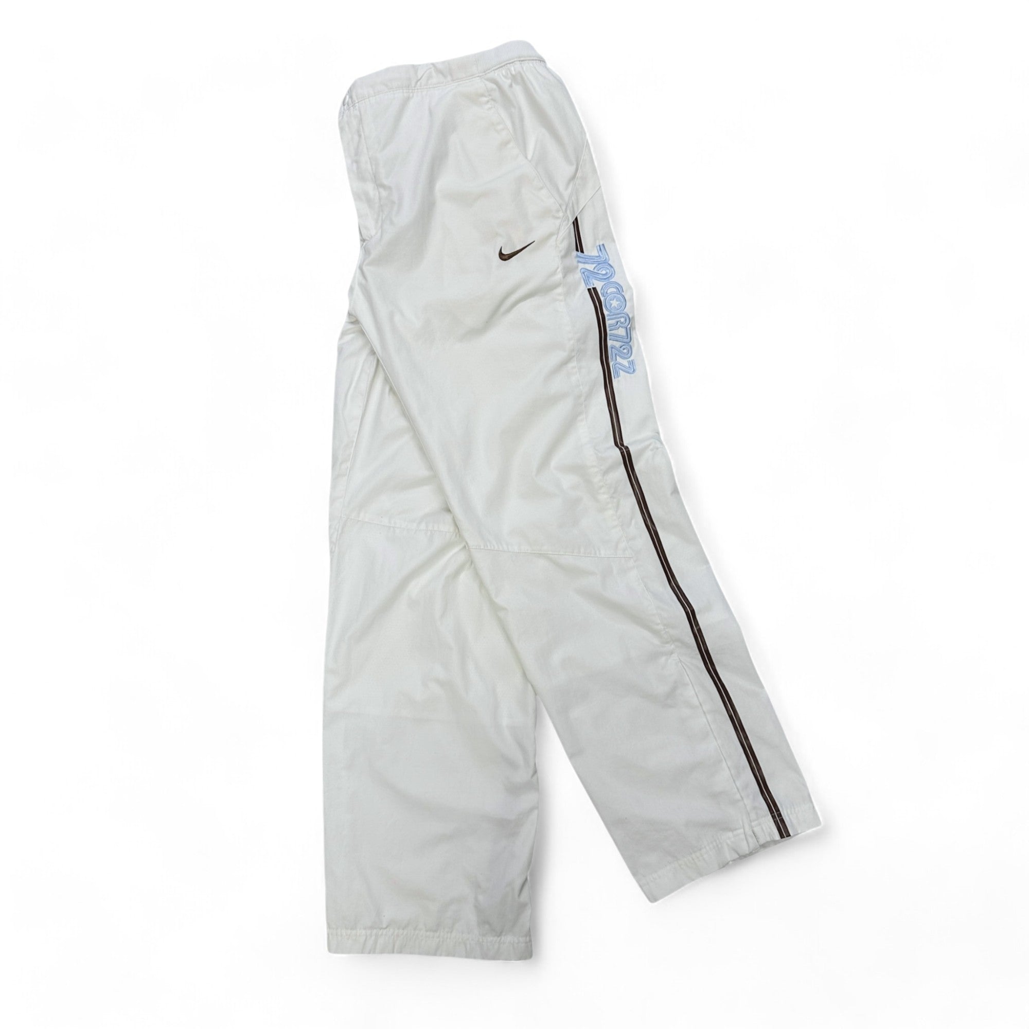 Image of Nike Y2K Cortez Trackpants Weiß Mocha Babyblau