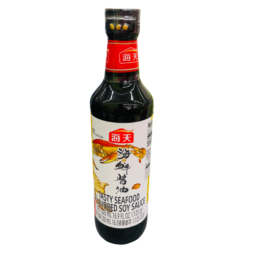 Tasty Seafood Flavored Soy Sauce 12*16.9oz/Case