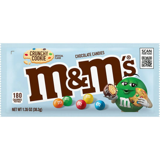 M&M'S Mint Dark Chocolate Candy Bag, 8 oz