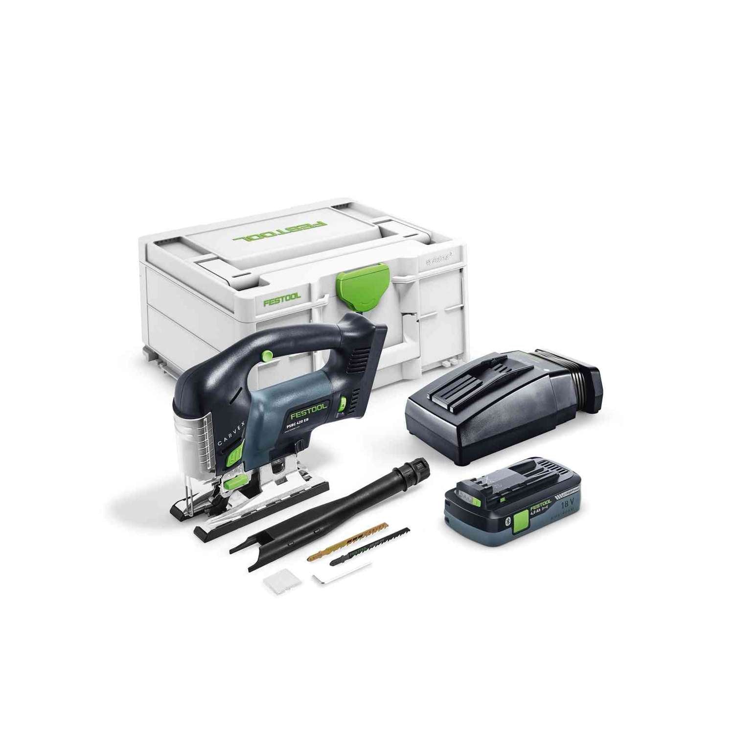 Billede af FESTOOL Akku stiksav CARVEX PSBC 420 HPC 4,0 EBI-Plus 18 V SYS ³