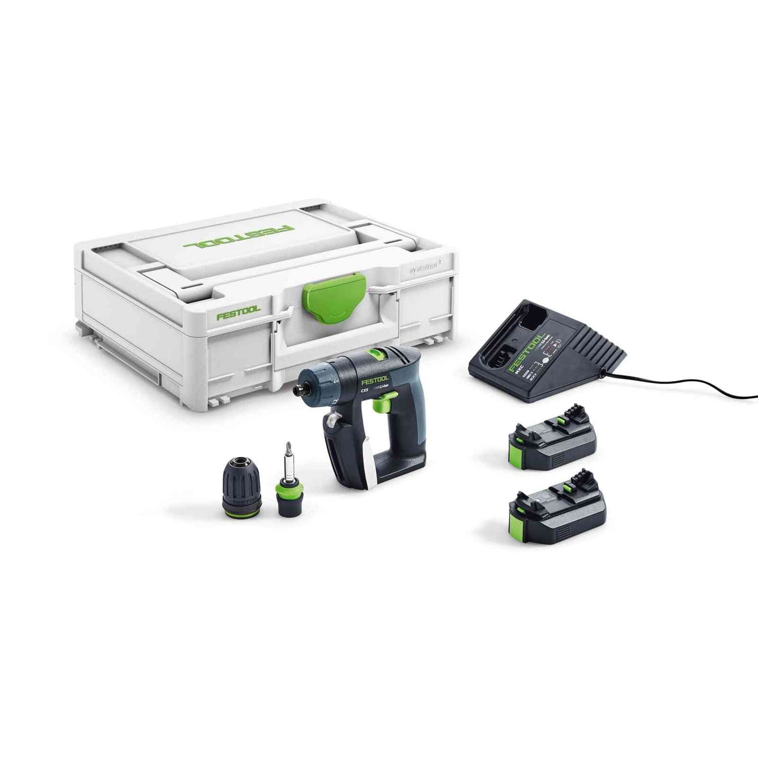 Billede af FESTOOL Akku bore-/skruemaskine CXS 2,6-Plus SYS ³