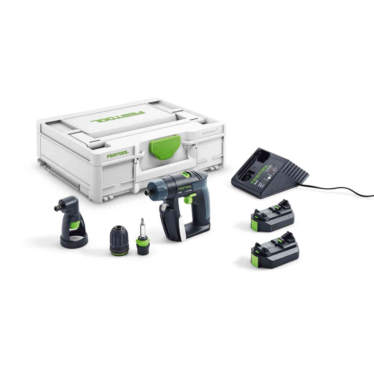 Billede af FESTOOL Akku bore-/skruemaskine CXS 2,6-Set SYS ³