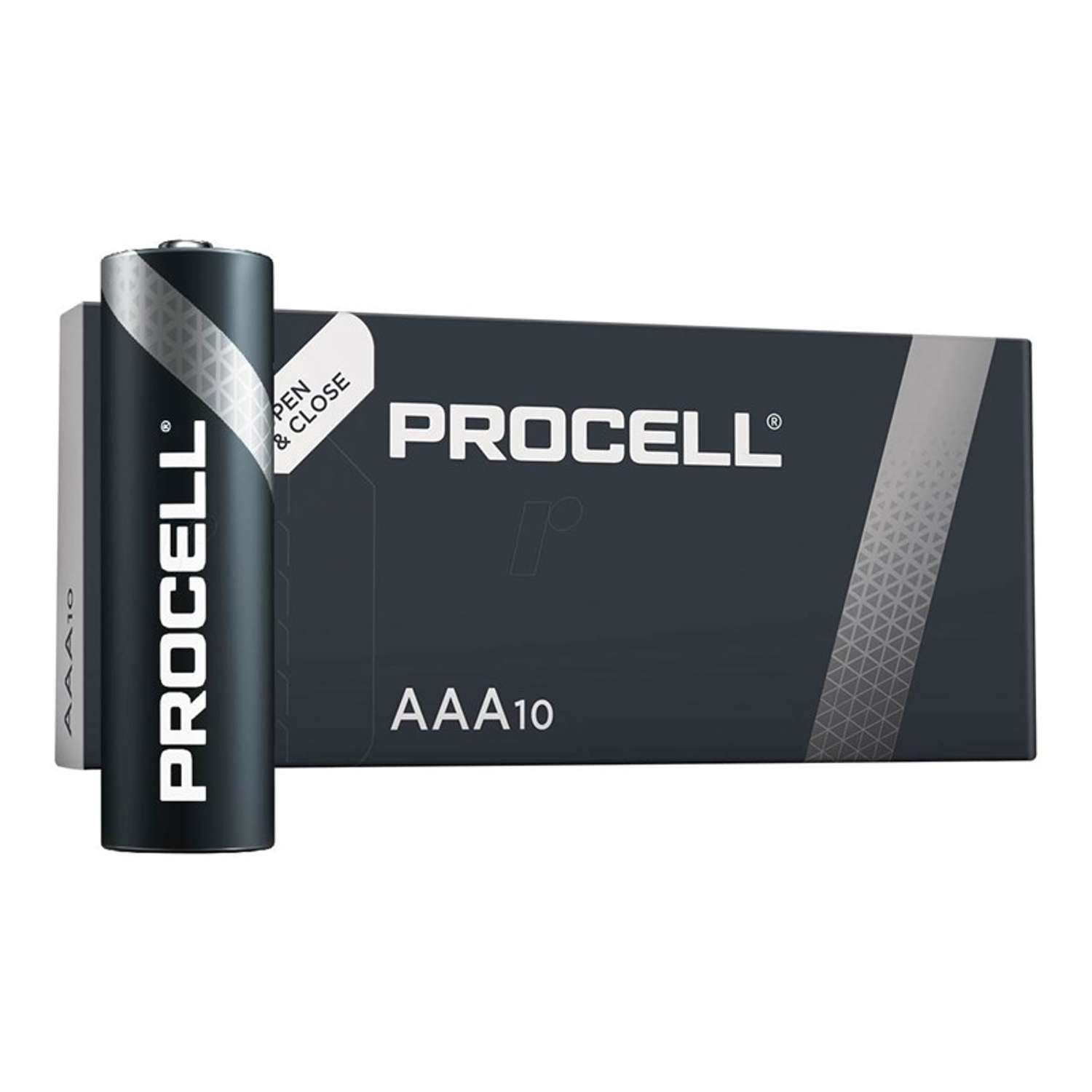 Billede af Duracell Batterier Procell LR03 INDU AAA 10 STK/PK