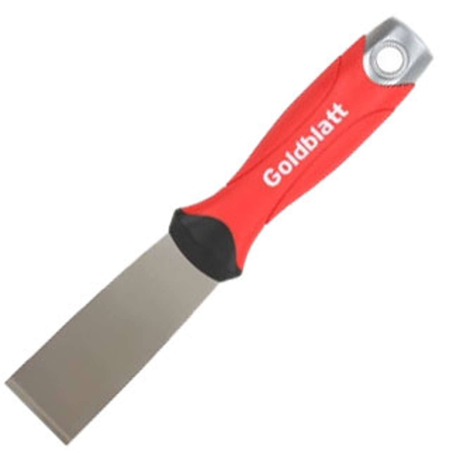 Se Goldblatt Stiv spartel/skraber soft grip med hammer ende 32 mm HEAVY DUTY Stift hos Toolster.dk