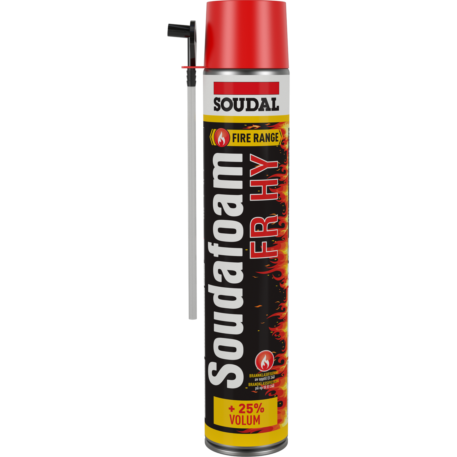 Billede af SOUDAL brandskum Soudafoam FR 750ml rød