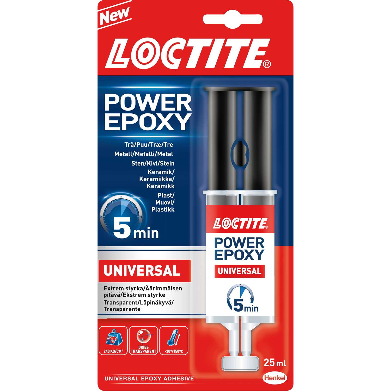 Billede af Loctite Power epoxy universal 5 min 25ml