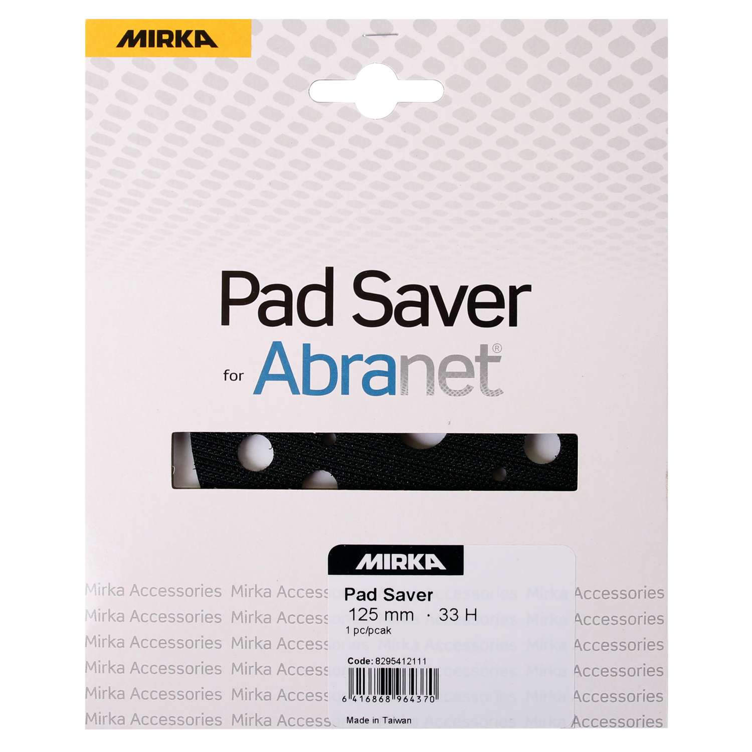 6: MIRKA Pad saver rondel f abranet 125mm