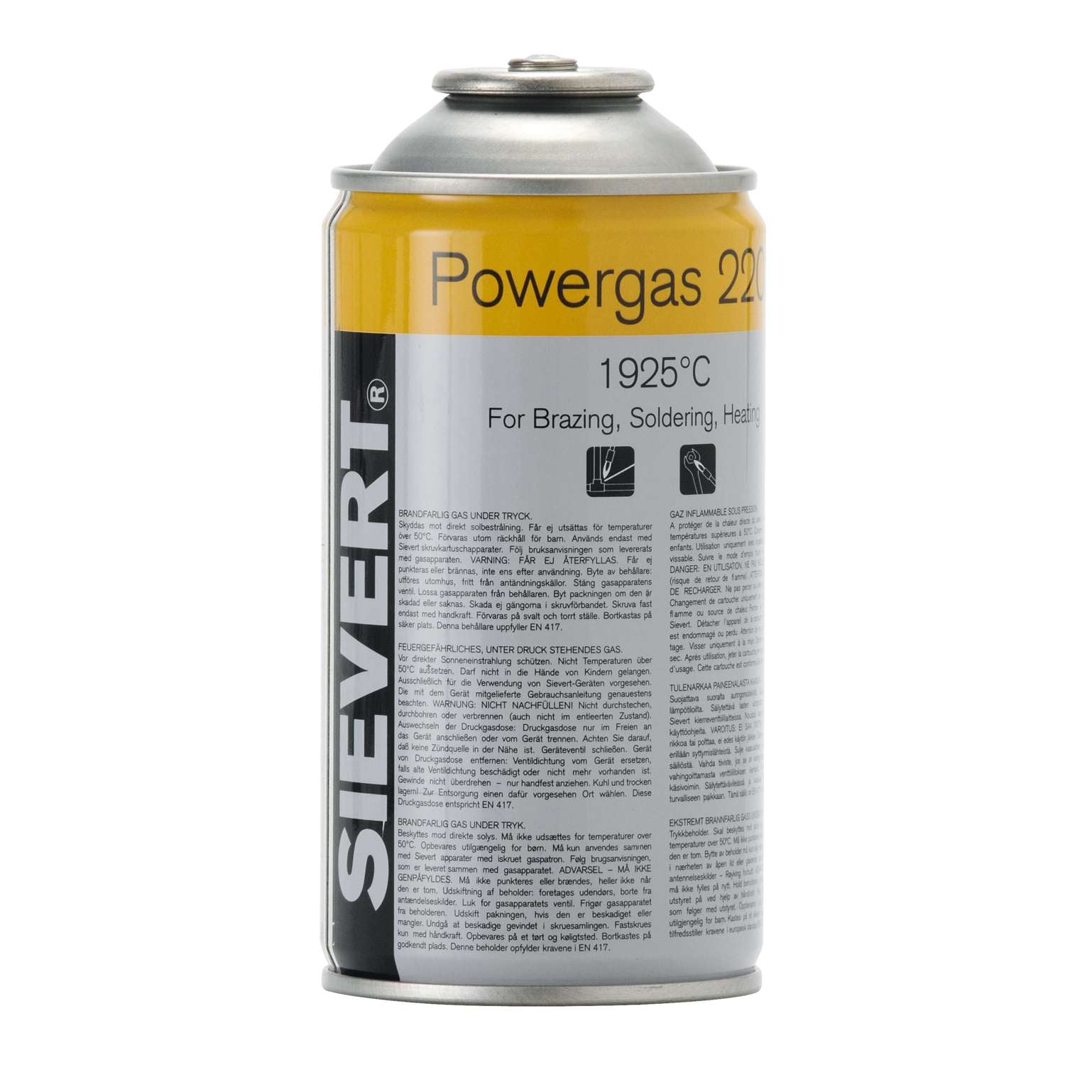 #3 - SIEVERT Gasdåse Powergas 2203 175 g Butan/Propan