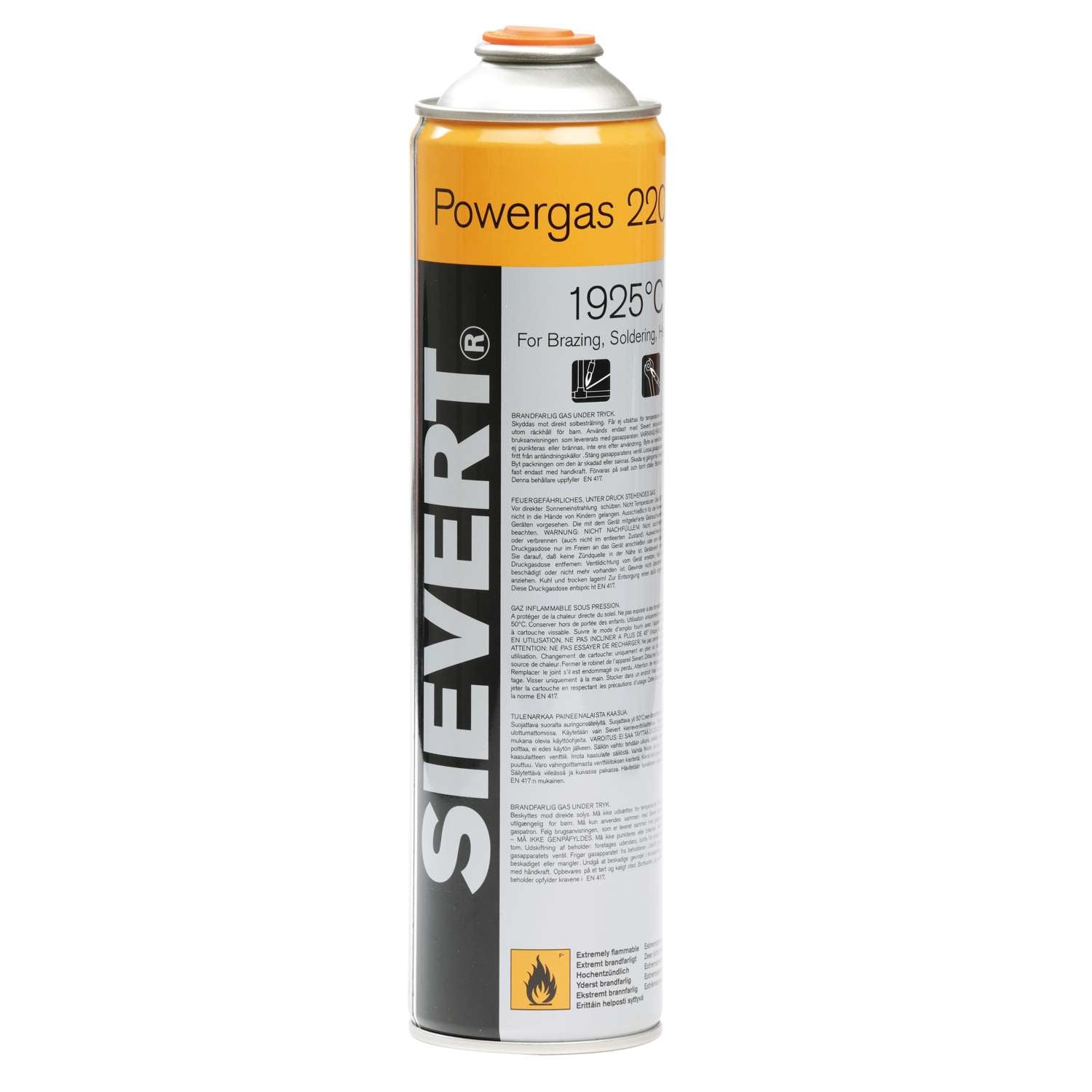 SIEVERT Gasdåse Powergas 2204 336g/600ml  Butan/Propan