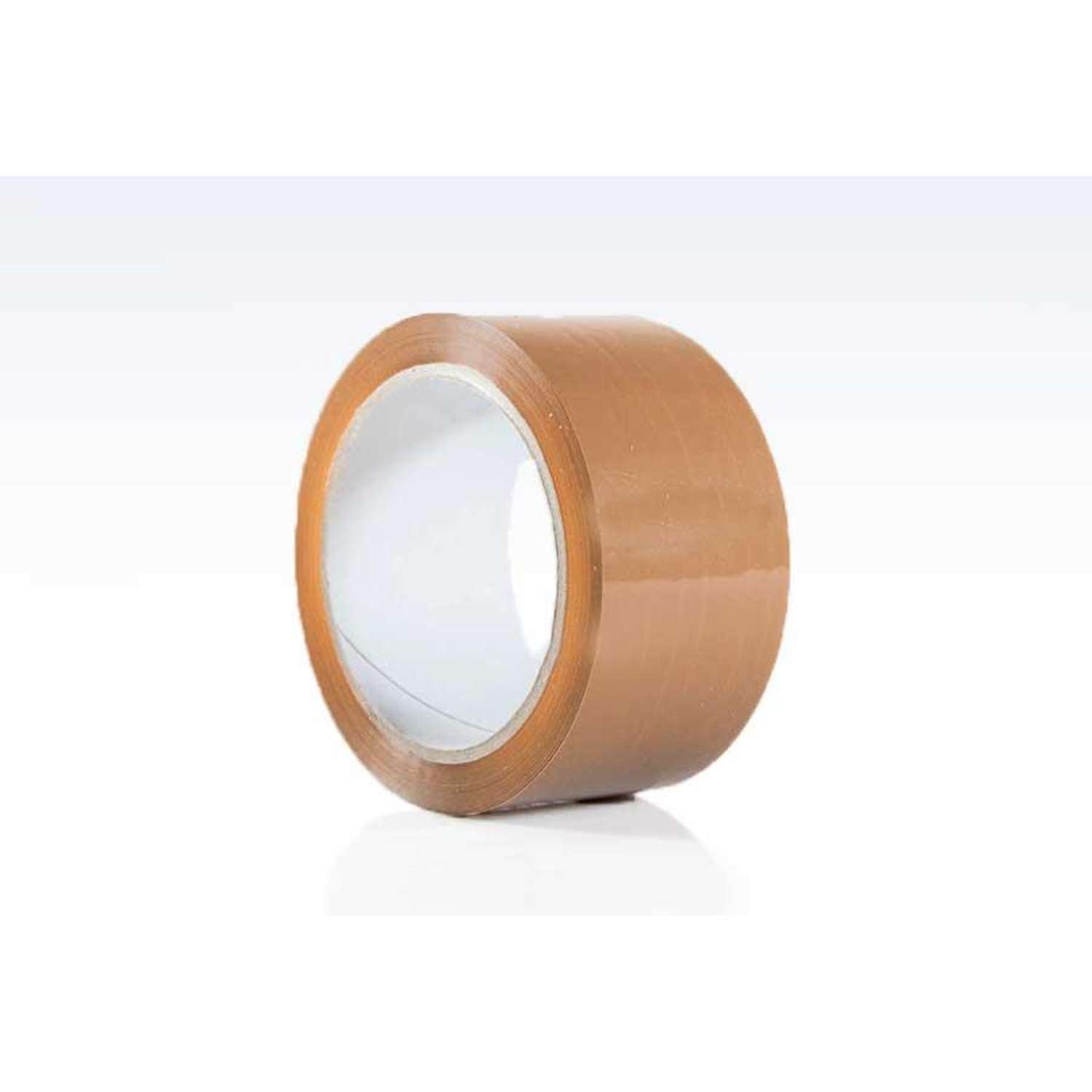 Roliba emballage tape brun PVC 50mm x 66m, 32MY