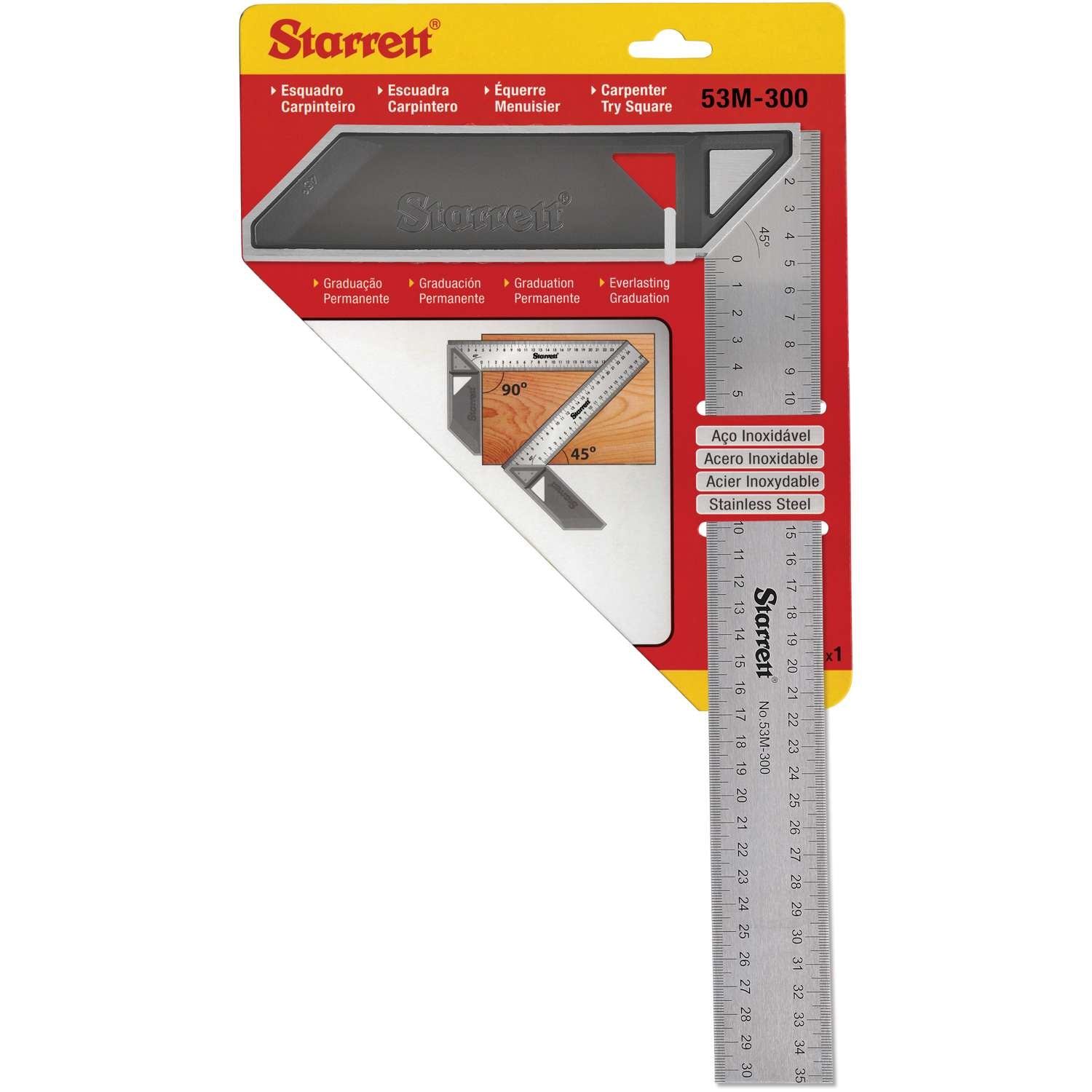 Billede af STARRETT Bænkvinkel 250mm