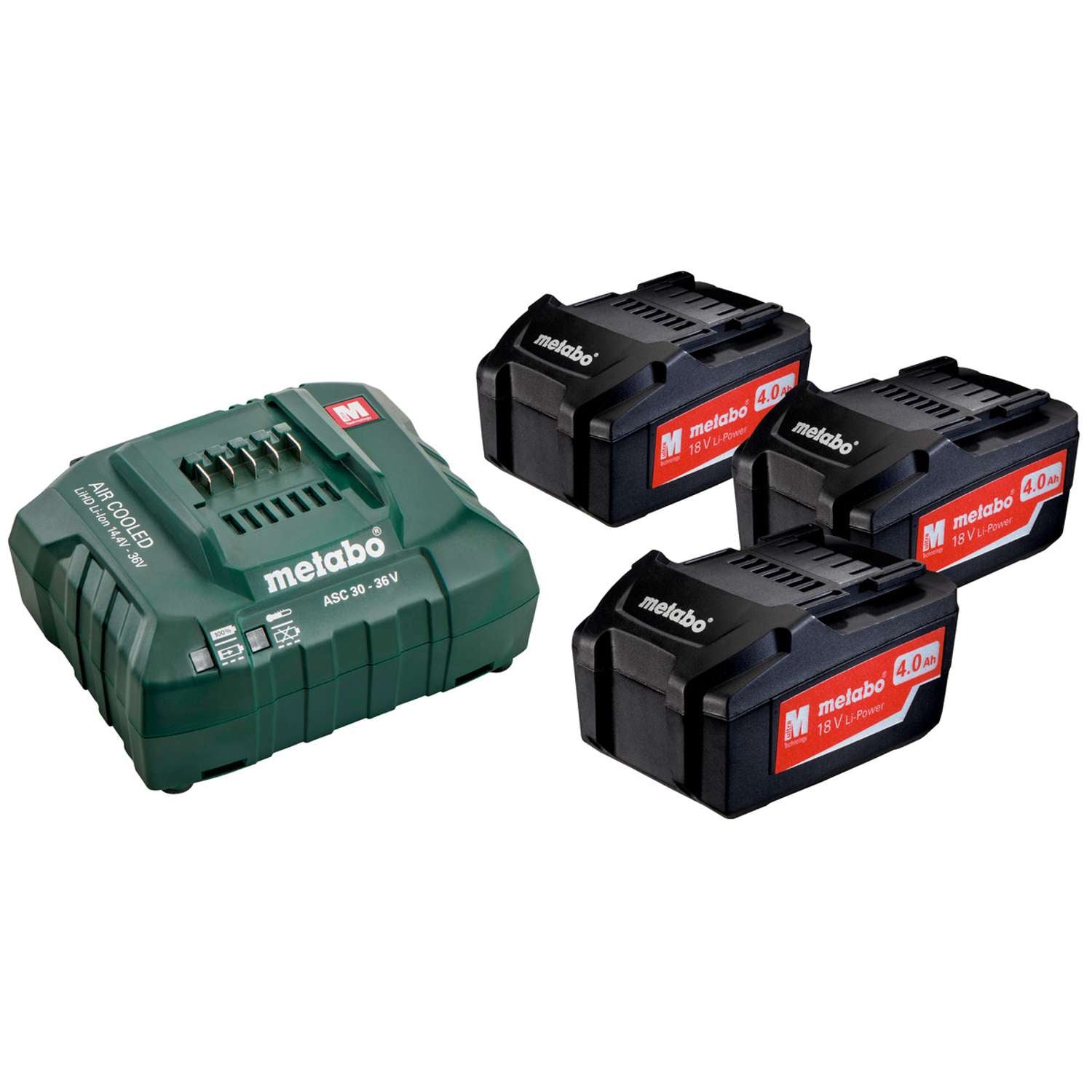 Billede af METABO BASIC-SET 18 3X4,0 ASC 30-36