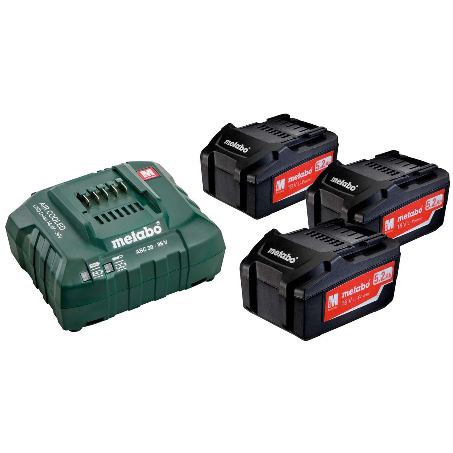 Billede af METABO BASIC-SET 18 3X5,2 ASC 30-36