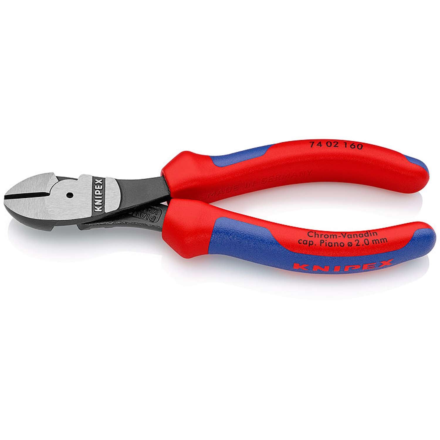 Billede af Knipex sidebidetang 160mm Kraft 7402 160