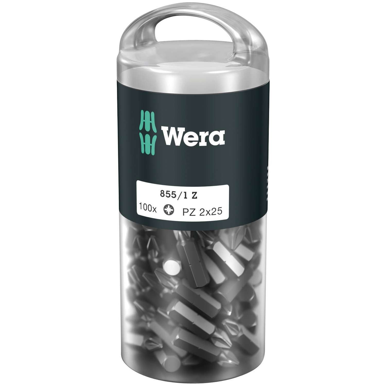 Wera bits krydskærv 25mm 100stk - PZ1