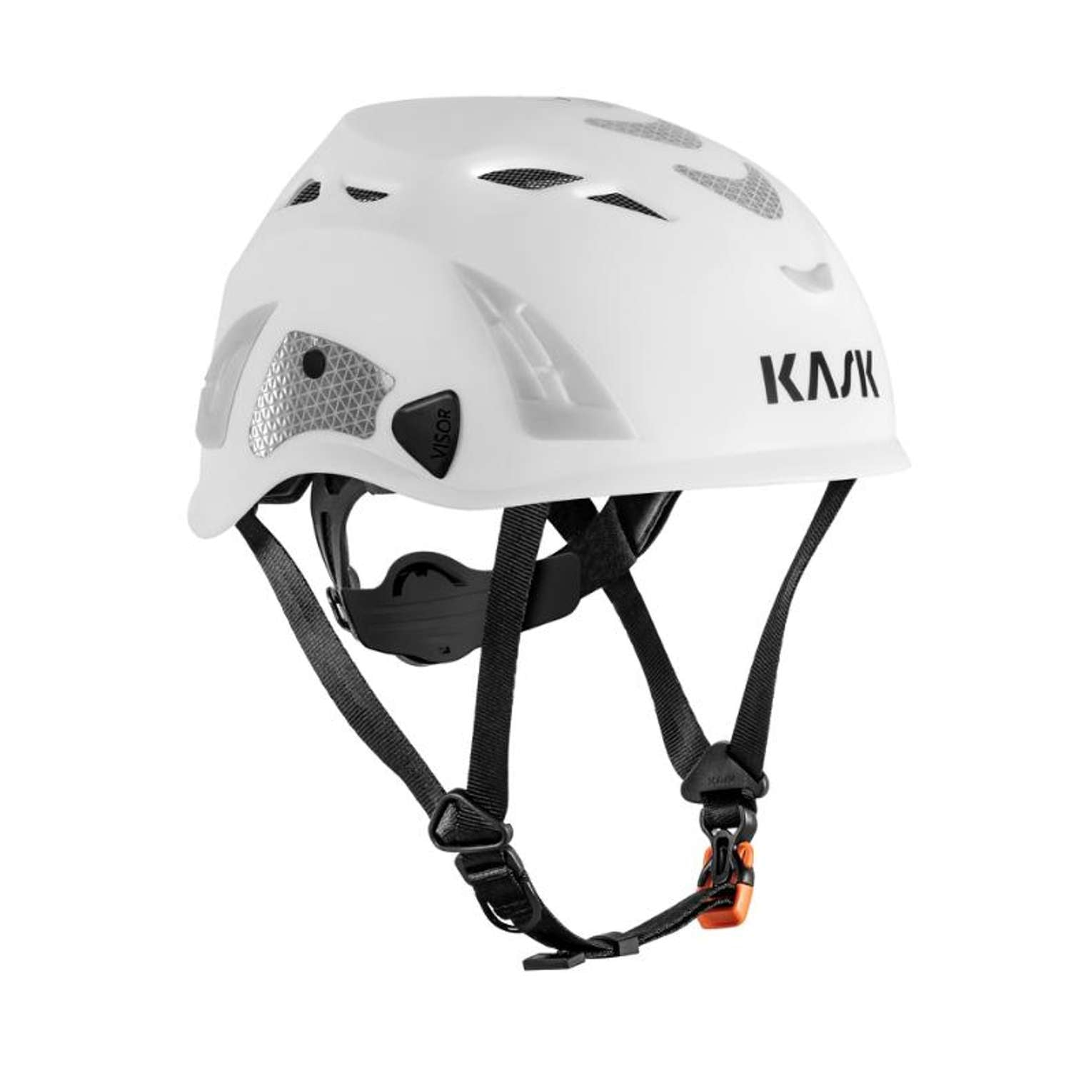 12: KASK sikkerhedshjelm SuperPlasma AQ HI-VIS hvid