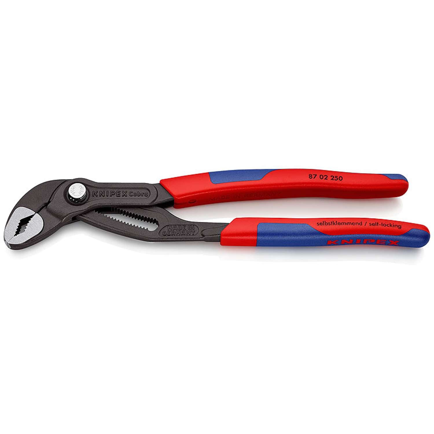 Billede af Knipex vandpumpetang 250mm Cobra 2-komp 87 02 250