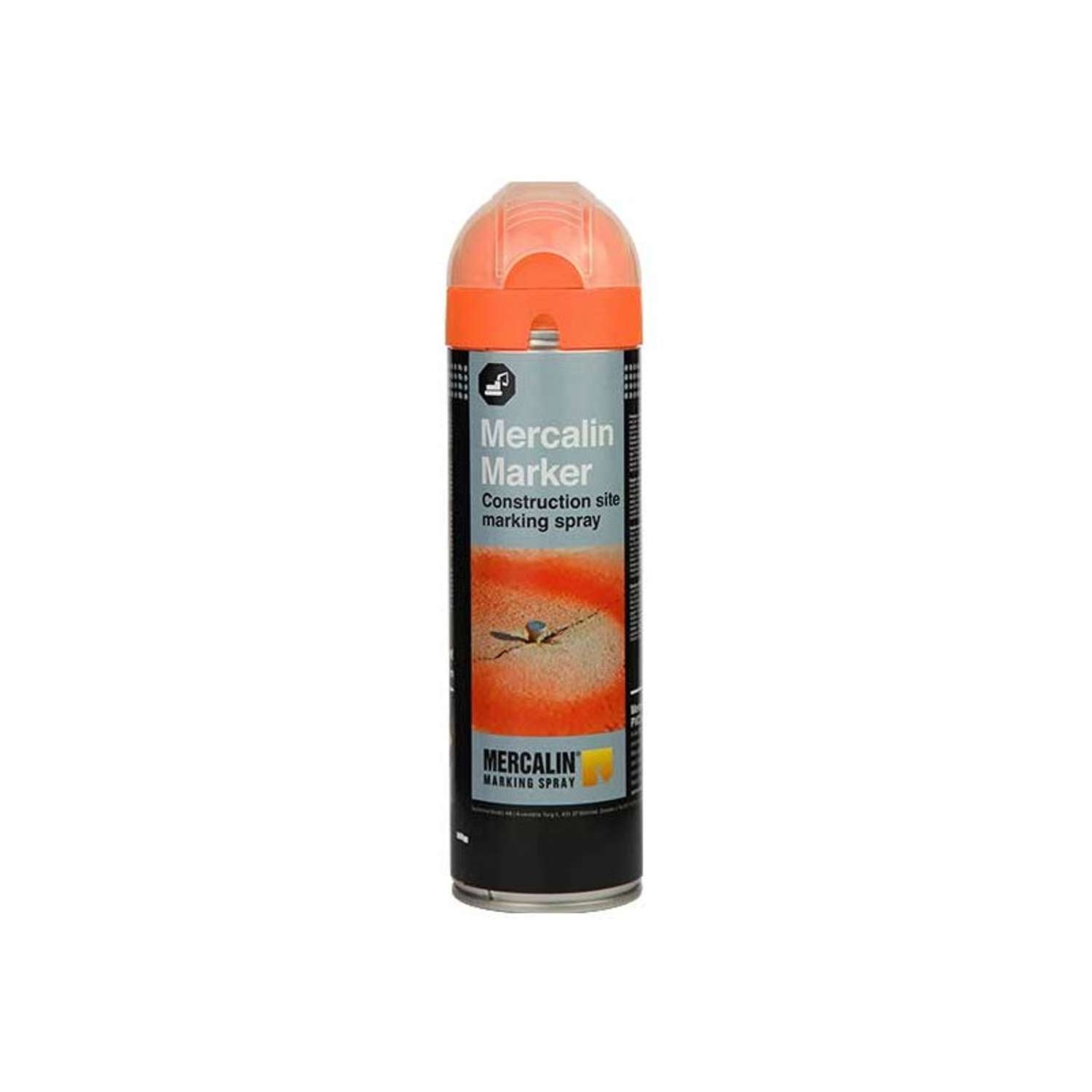 Mercalin mærkespray NEON 500ml - Neon orange
