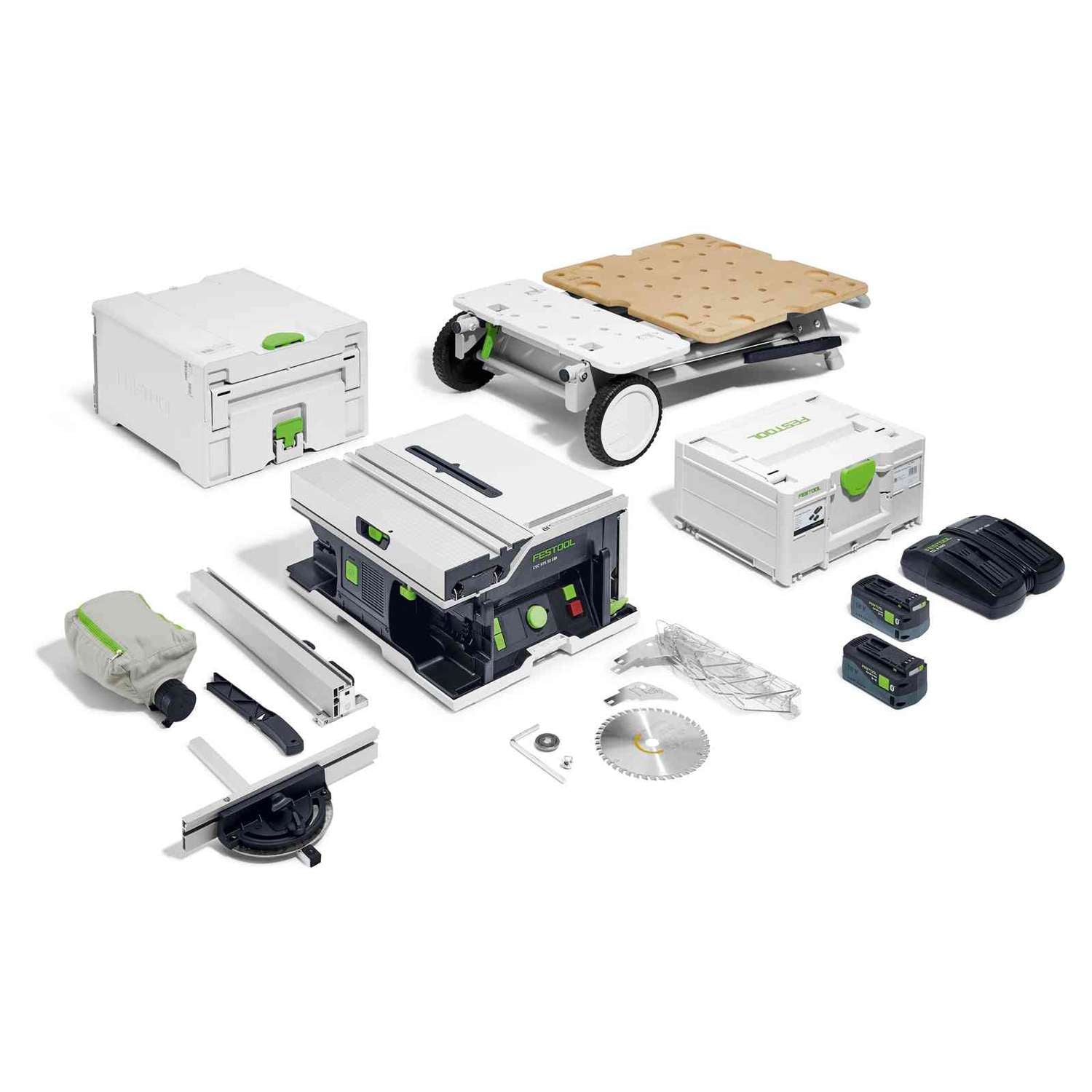 Billede af FESTOOL Akku bordrundsav CSC SYS 50 EBI-Set