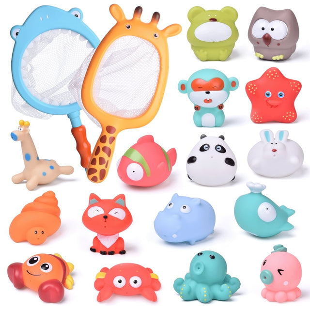 Animal Block Squirters Bath Toys