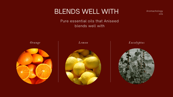 aniseed essential oil blends well with and diffuser oil recipes